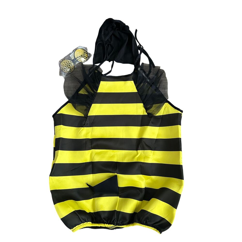 ADULT BUMBLE BEE COSTUME ONE SIZE - Picture 2 of 5